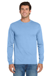 Jerzees® Dri-Power® 50/50 Cotton/Poly Long Sleeve T-Shirt - Light Blue - S